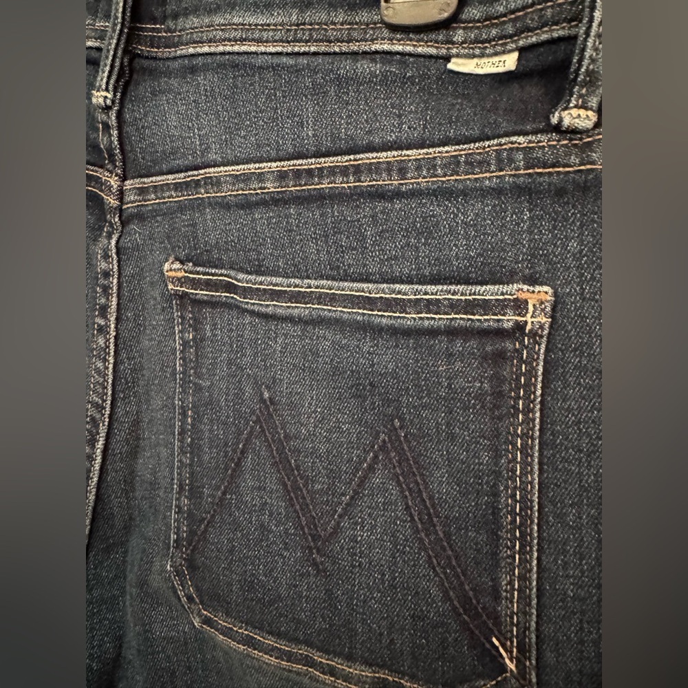 MOTHER The Drawn Undercover Prep Sneak. Size 26 NWOT - Picture 11 of 16
